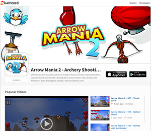 Click to go to http://kamcord.com/games/arrow-mania-2-archery-shooting-game/ AM2-Kamcord-Page