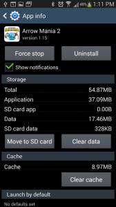 Move To SD Android Setting